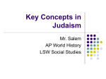 Key Concepts in Judaism