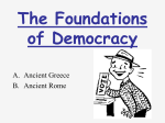 Foundations of Democracy