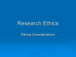 Research Ethics