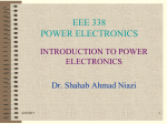 POWER ELECTRONICS AND ITS CHALLENGES