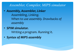 Class 3.21 Assembler. Compiler. Interpreter