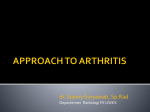 approach to arthritis