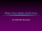 binary search tree