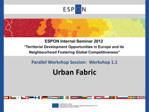 urban structures, functional regions and city networking