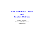 Free Probability Theory and Random Matrices