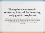 The optimal endoscopic screening interval for detecting early gastric
