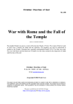 War with Rome and the Fall of the Temple (No. 298)
