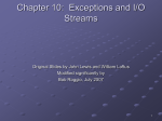 Chapter 10.1