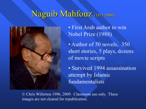 Mahfouz and *Zaabalawi