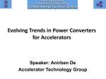 Power Converters in Accelerators