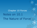 Chapter 10 Forces