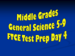 Test Prep Middle Grades - Day 4