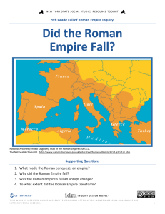 Did the Roman Empire Fall?
