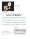 Treatment of Resectable and Locally Advanced Pancreatic Cancer