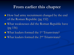 Chapter 5-3 Culture and Society in the Roman World