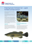 Protecting Eastern Freshwater Cod