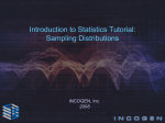 Sampling Distributions