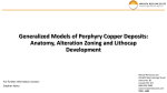 Generalized Models of Porphyry Copper Deposits: Anatomy