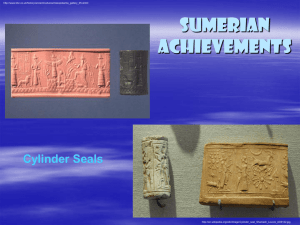 Sumerian Achievements