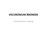 vecuronium bromide - TransCare Ambulance