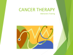 cancer therapy - Kentucky Cancer Registry