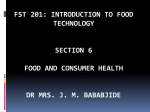 section 6 6.0 food and consumer health
