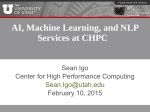 yes - University of Utah CHPC