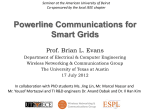 Powerline Communications for Smart Grid