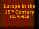 WHII 8 Europe in 19th century PP