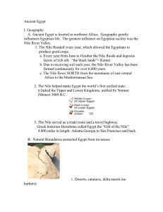 Ancient Egypt notes