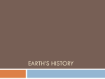 Earth`s History