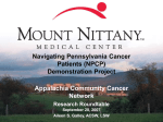 Navigating Pennsylvania Cancer Patients (NPCP)