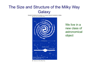 The Size and Structure of the Milky Way Galaxy