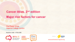 Cancer Atlas, 2nd edition Major risk factors for cancer