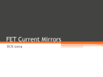 FET Current Mirrors