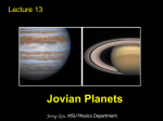 Lecture13: Jovian Planets