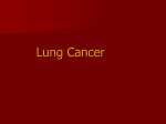 15 L. Interventions for Clients with Lung Cancer