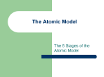 The Atomic Model - Mr. Brown`s Science Town