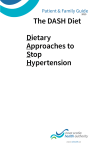 The DASH Diet - Dietary Approaches to Stop Hypertension