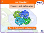 Polymers and Amino Acids