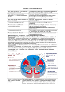 Neurology-Extrapyramidal Disorders