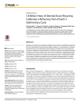 1.8 Billion Years of Detrital Zircon Recycling Calibrates a