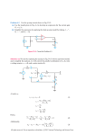 Problem 4.5 For the op-amp circuit shown in Fig. P4.5: (a) Use the