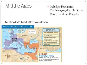 Middle Ages Renaissance