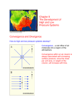 Chapter 8 The Development of High and Low Pressure Systems