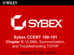 Sybex CCENT 100-101 Chapter 5