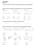 Geometry Worksheet