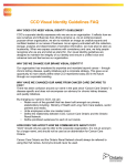 CCO Visual Identity Guidelines FAQ