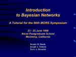 Introduction to Bayesian Networks A Three Day Tutorial