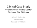 Clinical Case Study Veterans Affairs Medical Center Oklahoma City